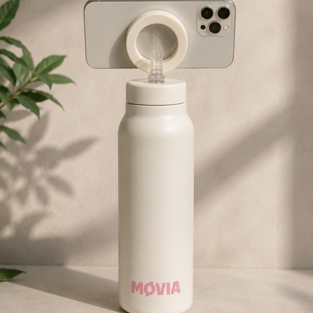 MOVIA POP — Gourde isotherme magnétique pour smartphone