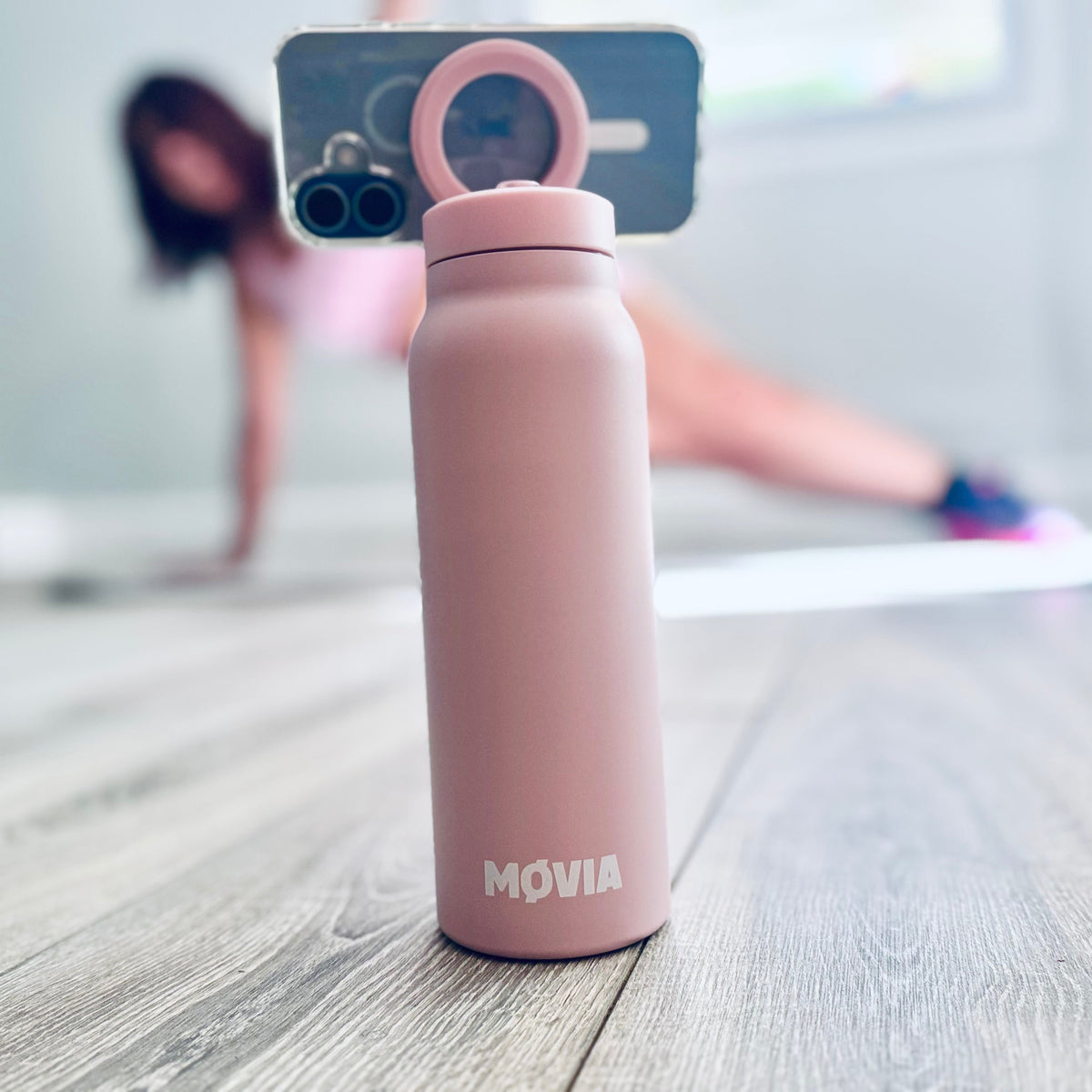 MOVIA POP — Gourde isotherme magnétique pour smartphone