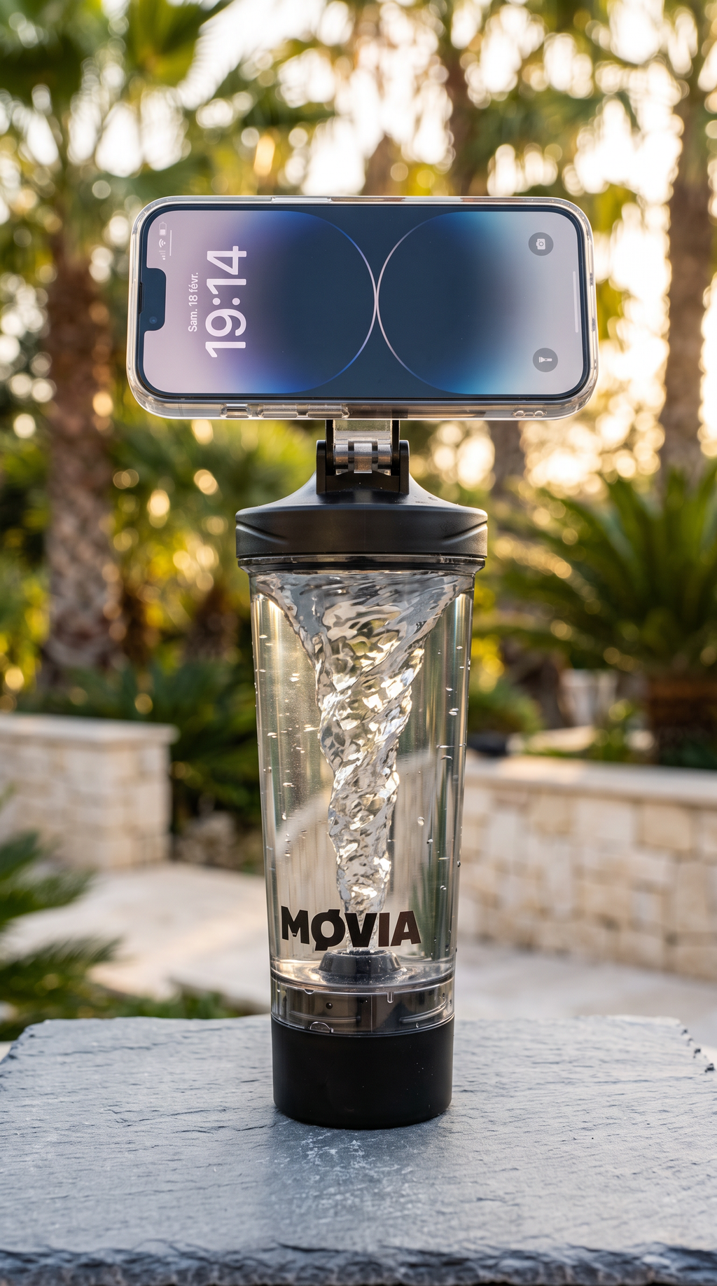 MOVIA MIX – La gourde qui mélange en 1 clic