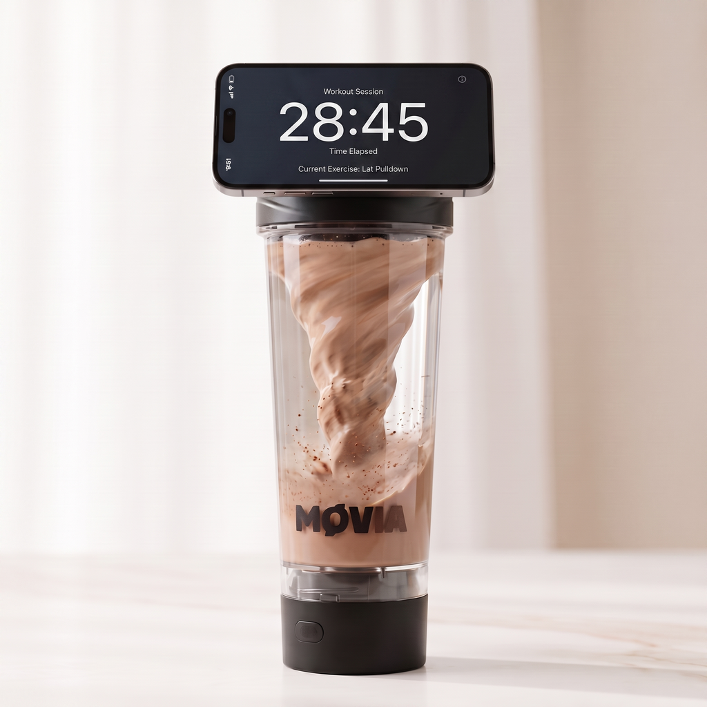 MOVIA MIX – La gourde qui mélange en 1 clic