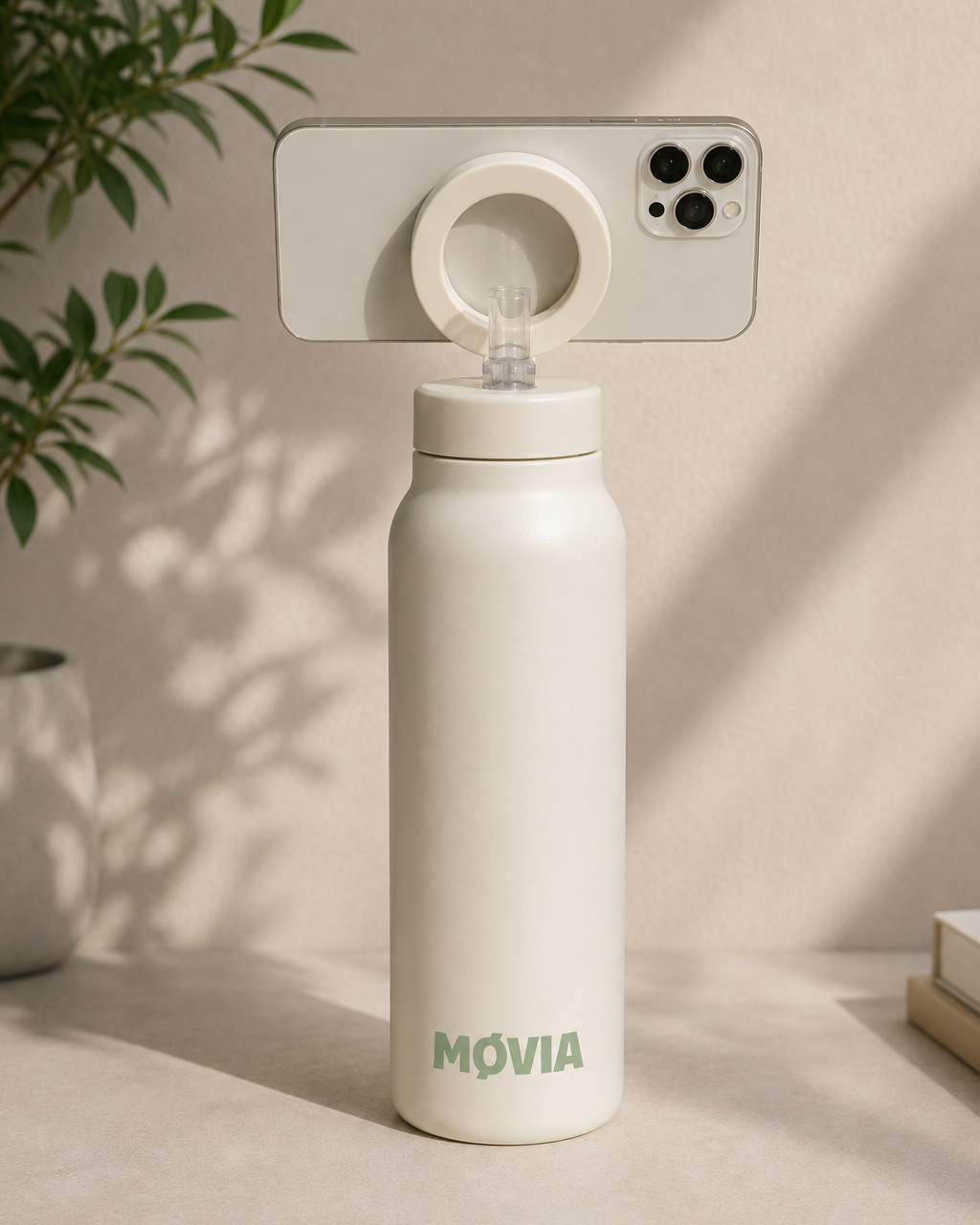 MOVIA POP — Gourde isotherme magnétique pour smartphone